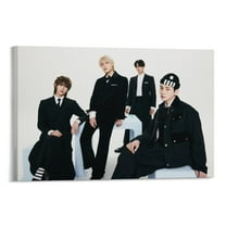 SHINee K-pop Boy Band Poster Home Decor Poster Wall Art Hanging Picture Print Bedroom Decorative Painting Posters Room Aesthetic 12x18inch(30x45cm)