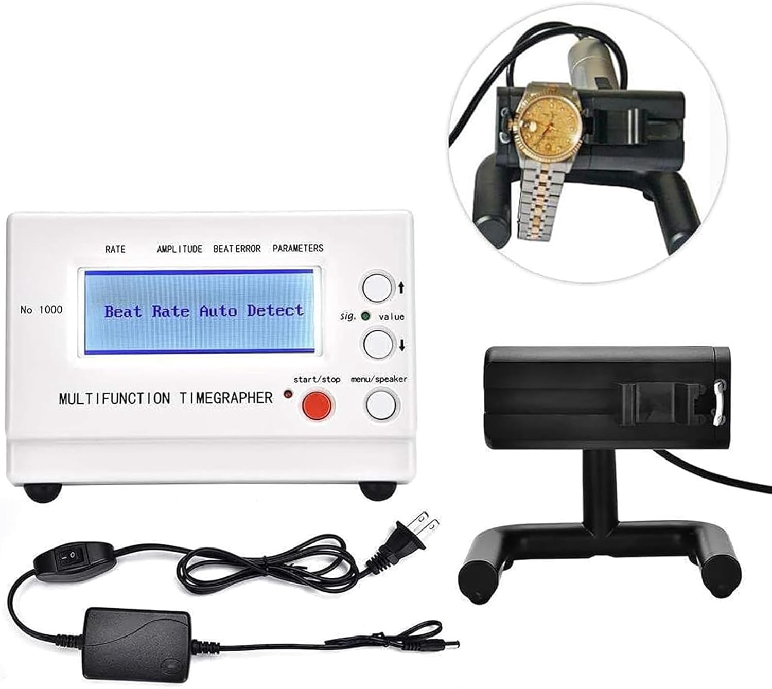 Azimuth Machine SHIORLAM Multifunctional Watch Repair Timegrapher, Mechanical Watch ...