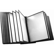 SHIORLAM Wall Mount Reference Organizer, Poster Flip Book Display, Reference Display Document Holder with Two Ways of Use, Quick and Easy Access, for Meeting Poster Display and Storage