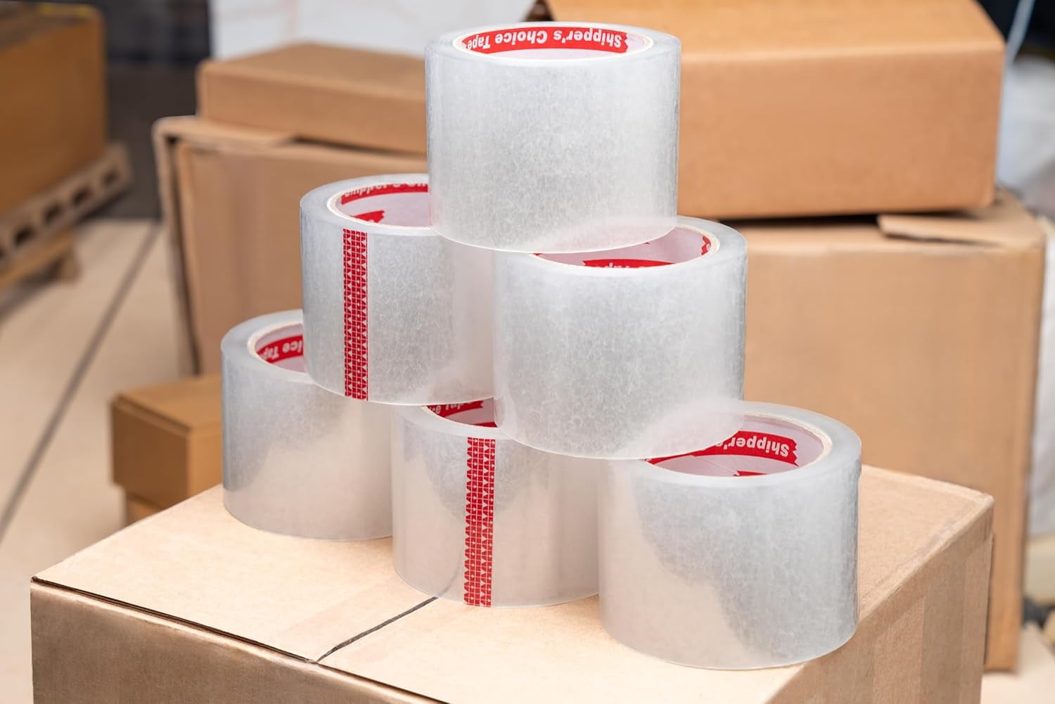 KAMOTA Packing Tape, 36 Rolls Heavy Duty Clear Packaging Tape For