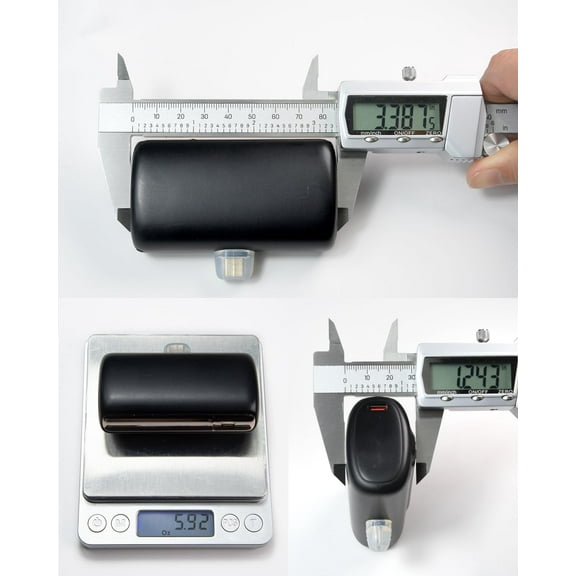 SHIQI-10000 mAh Mini Portable Charger Power Bank Upgraded Large Capacity USB C Fast Charging LCD Display Compatible with iPhone 17/16/15 Series/Android Samsung Moto LG etc