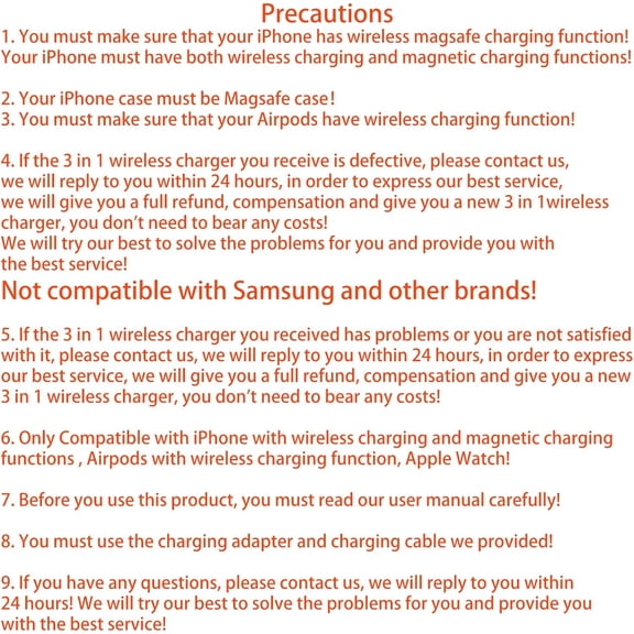 SHIQI-3 in 1 Fast Wireless Charger Stand for iPhone, Foldable Travel Charging Station for Magsafe for iPhone 17/Air/16/15/14/13/12 Series, Apple Watch Serie, AirPods pro/2/3/4, 2025 Christ mas Gifts