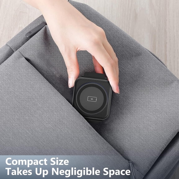 SHIQI-Travel Charger for Samsung Multi Devices, Foldable 3 in 1 Wireless Charging Station Fast Charging Stand/Pad Compatible for Samsung Galaxy S25/S24/S23/Note20 GalaxyWatch8/7/6 Galaxy Buds4