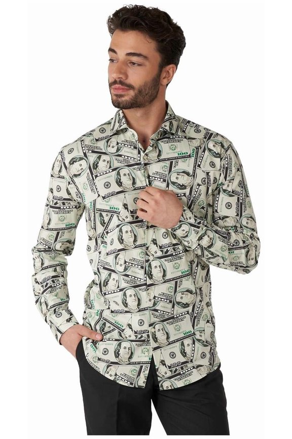 Men's Shirts SHIRT LS Cashanova - 4XL Multicolor