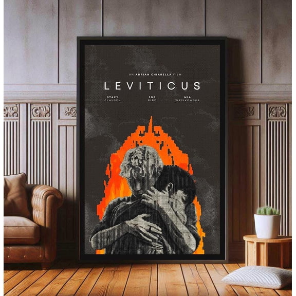 SHIRVA Leviticus (2026) Horror and Romance Film Poster, High Quality Canvas Print, Pop Poster Prints for Wall Aesthetic Decor, A1,A2,A3,A4,A5,27X40, Unframed Paper Poster 8x12in