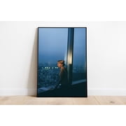 SHIRVA Lost in Translation Minimalist Movie Poster Print | Sofia Coppola Romance Film Art |Premium Matte Paper 200gsm | Cinematic Wall Decor | Gift, Unframed Paper Poster 8x12in