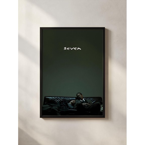 SHIRVA Seven Movie Poster, Unframed Paper Poster 8x12in