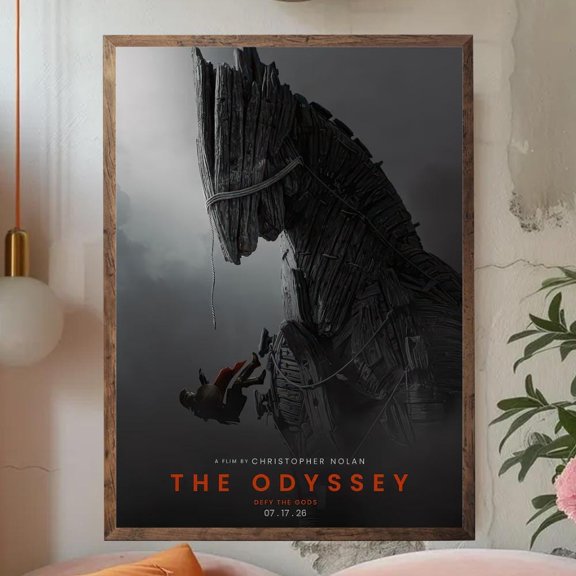 SHIRVA The Odyssey Movie Poster Heroic Greek Wall Print Poster Canvas, Unframed Paper Poster 8x12in