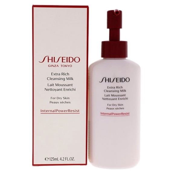 SHISEIDO CLEANSER 4.2 OZ SHISEIDO/EXTRA RICH CLEANSING MILK (FOR DRY SKIN) 4.2 OZ (125 ML)
