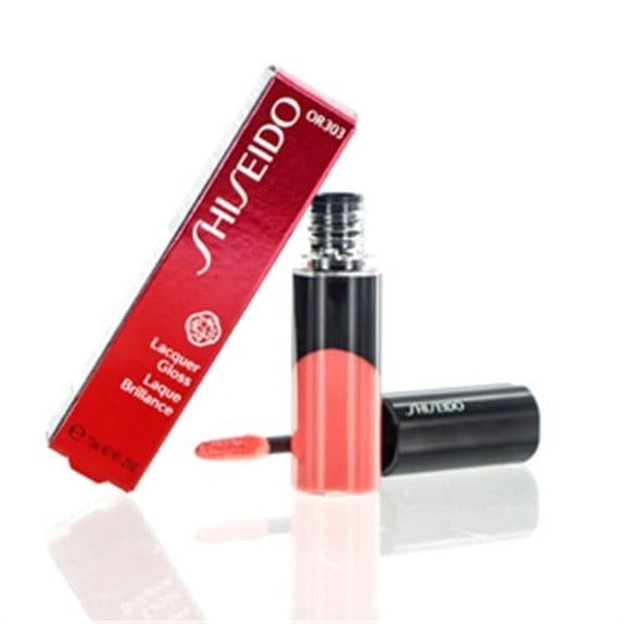 SHISEIDO LACQUER GLOSS LIP GLOSS 0.25 OZ SHISEIDO/LACQUER GLOSS LIP GLOSS (OR303) 0.25 OZ (7.5 ML) IN THE FLESH