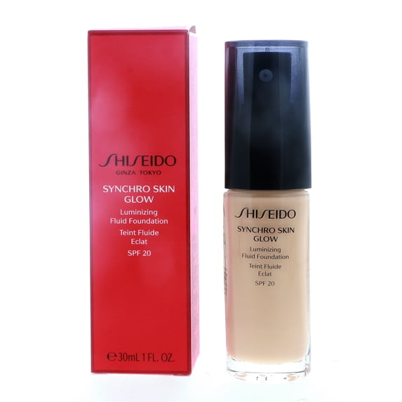 SHISEIDO SHISEIDO/SYNCHRO SKIN GLOW LUMINIZING LIQUID FOUNDATION (3) GOLDEN 1.0 OZ