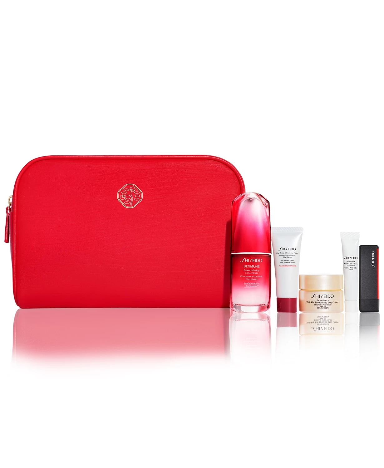 SHISEIDO SHISEIDO/ULTIMUNE STRENGTHEN & GLOW ESSENTIALS GIFT SET