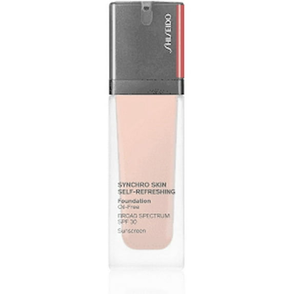 SHISEIDO SYNCHRO SKIN FOUNDATION 1.0 OZ SAND SHISEIDO/SYNCHRO SKIN SELF -REFRESHING FOUNDATION (250) SAND 1.0 OZ (30 ML) OIL-FREE SPF 30