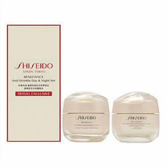 Shiseido Benefiance Anti Wrinkle Day & Night Set SPF 23 2 x 50ml/1.7oz Travel Exclusive