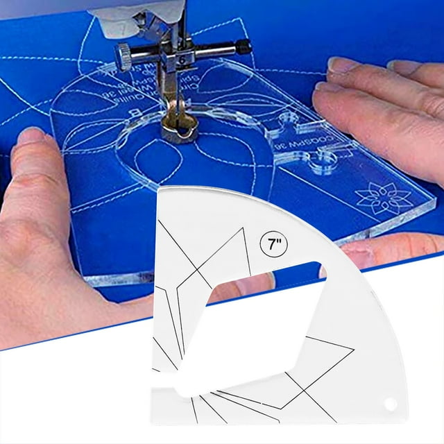 SHISHIan Clearance Free Motion Quilting Template With Quilting Frame