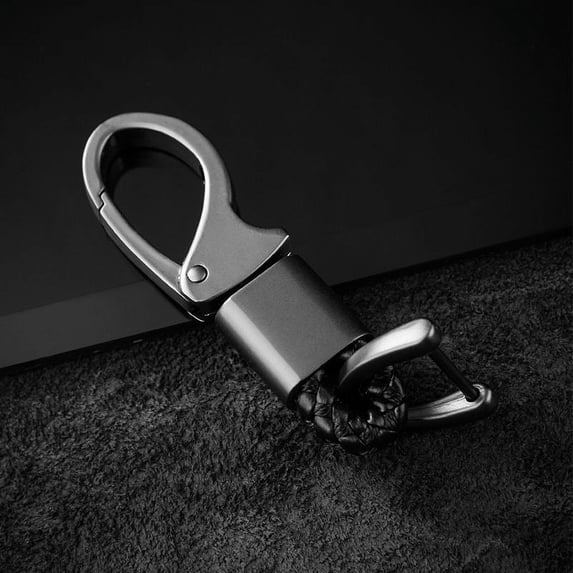 SHISUYAN 1 Set Universal Car Keychain For Men Key Fob Holder Anti-Lost D-Ring Car Keys Accessories Keychain Cute Key Ring For Car Keys Backpack Accessories Purse Key Chain