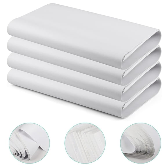 SHISUYAN 100 Sheets Blank Newsprint Paper for Shipping Boxes 70X42cm Large Paper Sheets for Moving and Packing Wrapping Paper for Dishes White Kraft Paper Roll for Packaging Essential Supplies