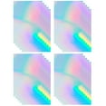 SHISUYAN 20 Sheets A4 Holographic SelfAdhesive Vinyl Printer Paper