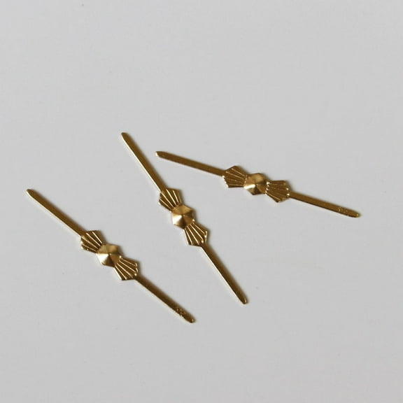 SHISUYAN 200 Bow Tie Clips 33mm 40mm Golden Metal Butterfly Clips for Fastening Crystals Lamp Chandelier Crystals Ceiling Light Crystals