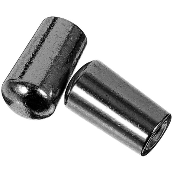 SHISUYAN 2Pcs Metal Guitar Toggle Switch Caps - Black Knobs