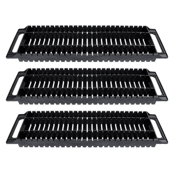 ADDHAT 3Pcs Anti Static Pcb Rack with Bar Bracket for Black Circuit Board Holder