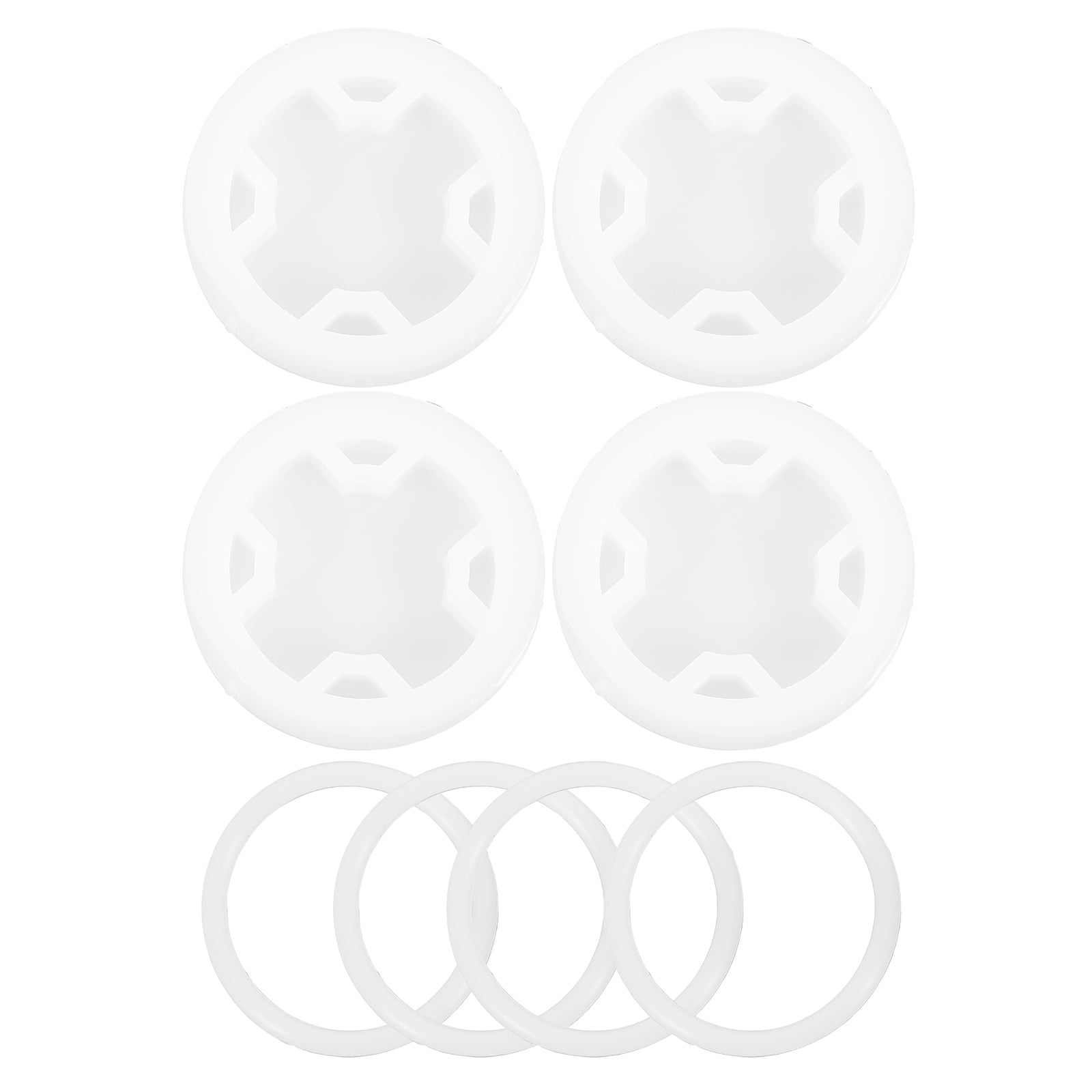 SHISUYAN 4pcs Bung Cap Gallon Barrel Lids Plastic Drums Drum Bung