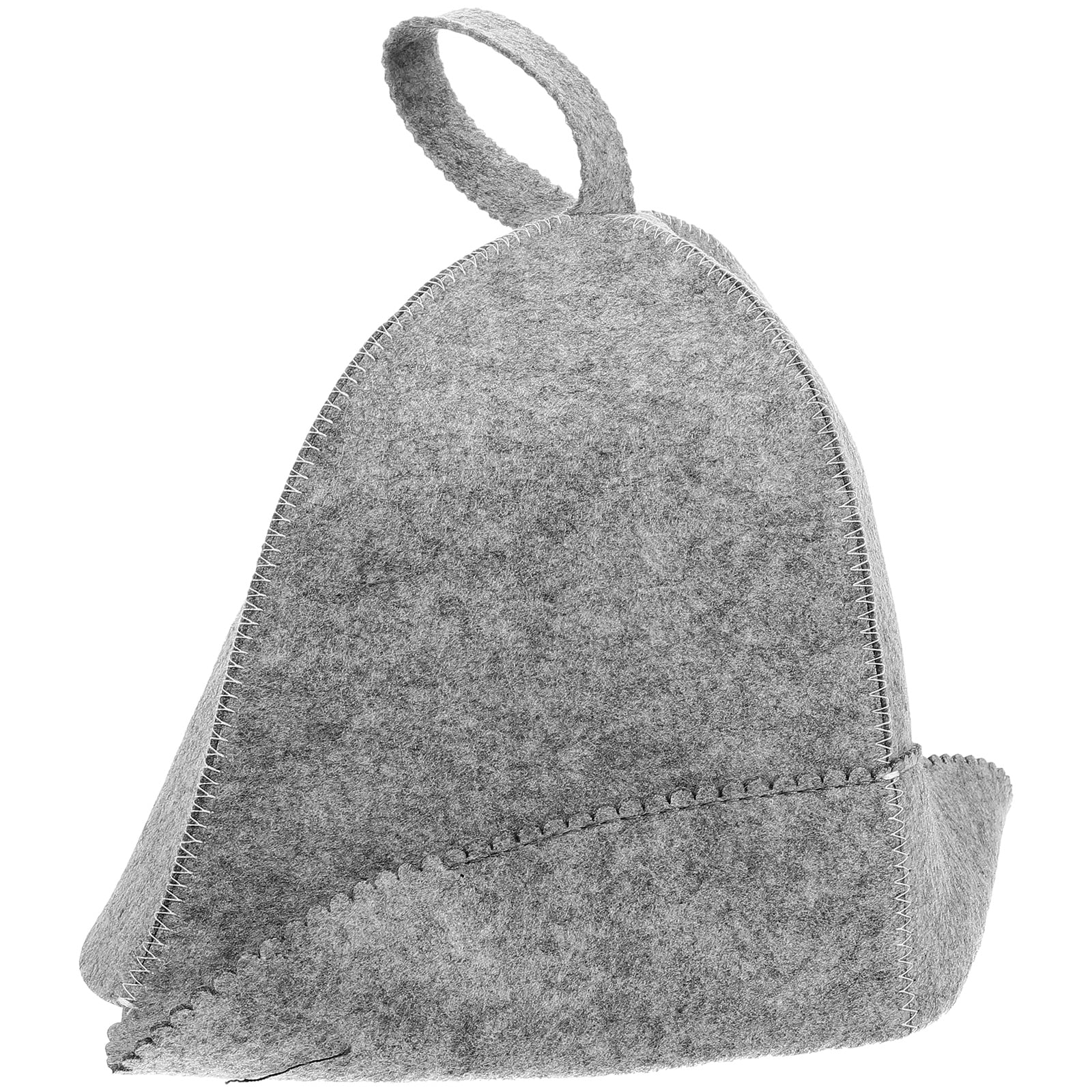 SHISUYAN Felt Sauna Hat Thick Sauna Hat Water Absorbent Sauna Hat Breathable Sauna Felt Hat ...