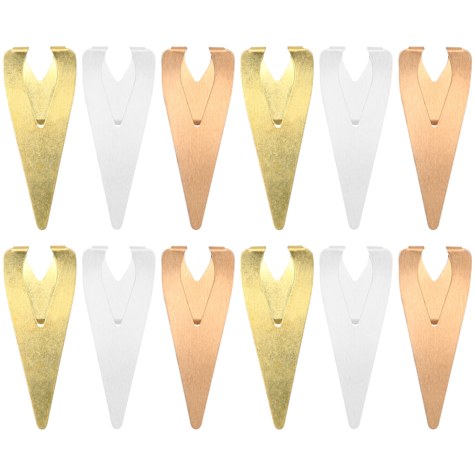 SHISUYAN Metal Book Darts Line Markers 12pcs for Readers, Teachers