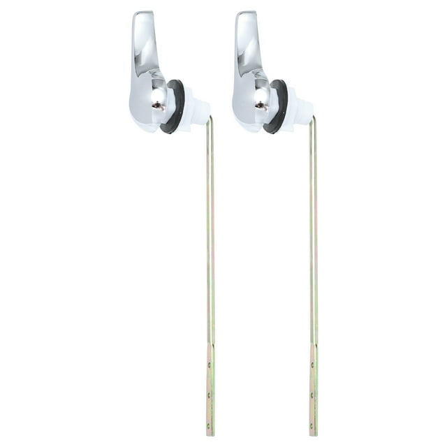 SHISUYAN Toilet Flush Lever Handles 2pcs Replacement Push Button for