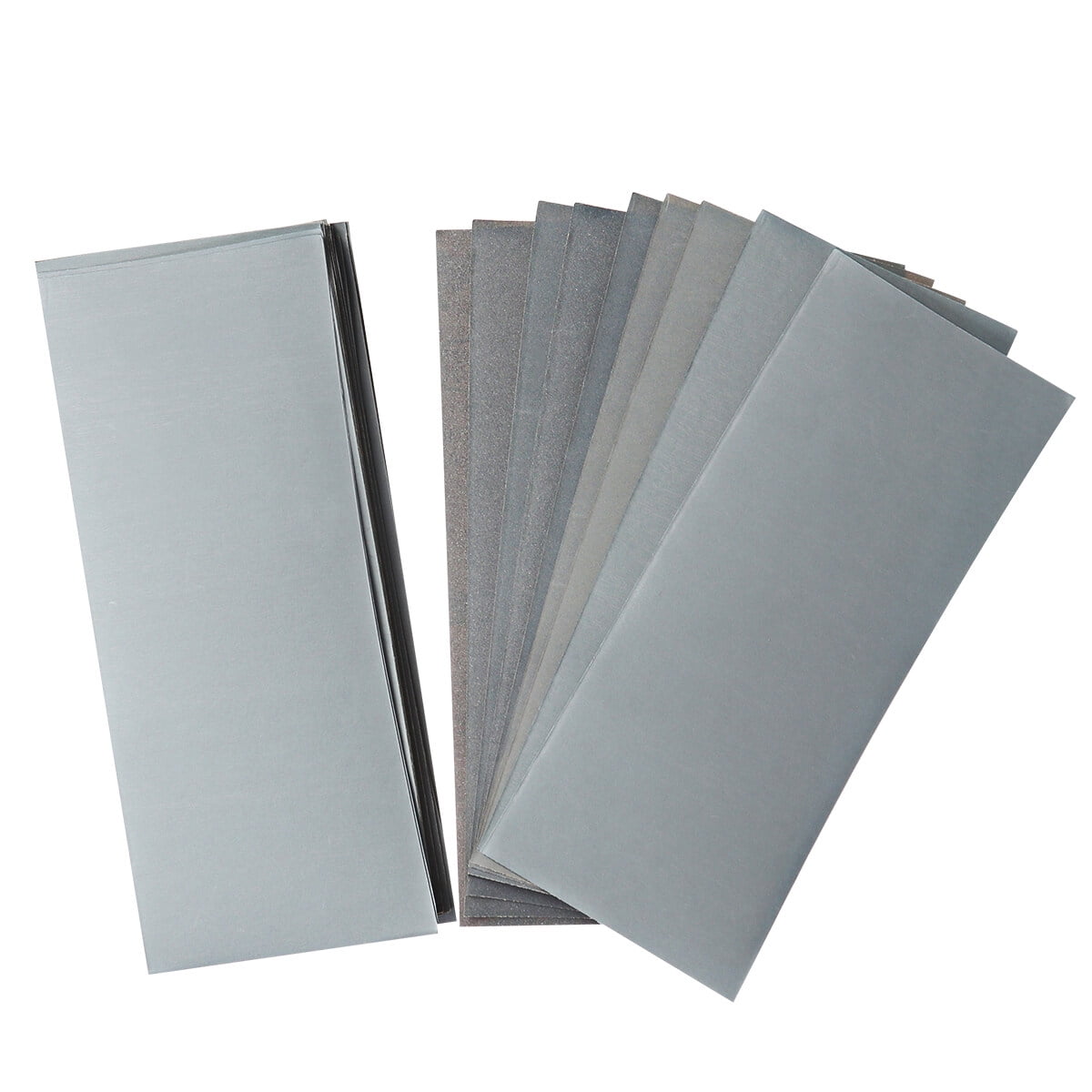 SHISUYAN UEETEK 27PCS 400 to 3000 Grit Sandpaper Assortment Dry Wet for