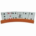thumbnail image 1 of ADDHAT Card Display Stand Easy Retrieval 1Pcs 13.0X1.4X0.5In, 1 of 6