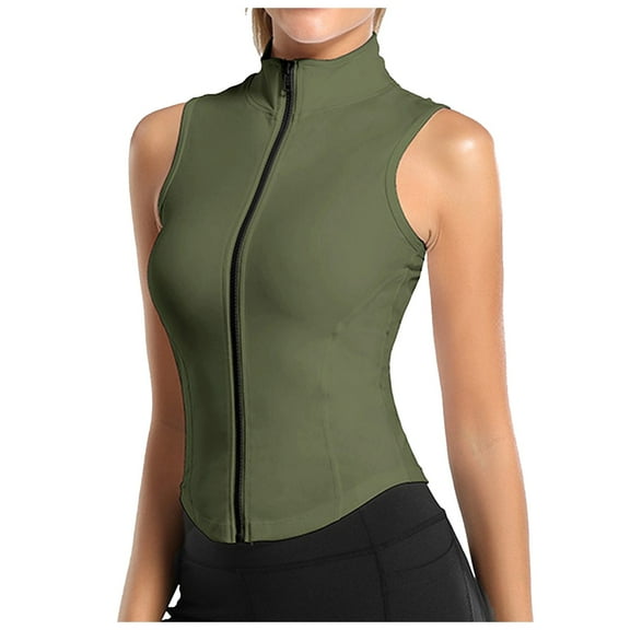 SHITINN 4x Tops for Women plus Size Girl Crop Top Women's Running Outdoor Vest Yoga Wear Sweat Absorption Sports Fitness Wear Sleeveless Slim Vest Tight Fitness Wear