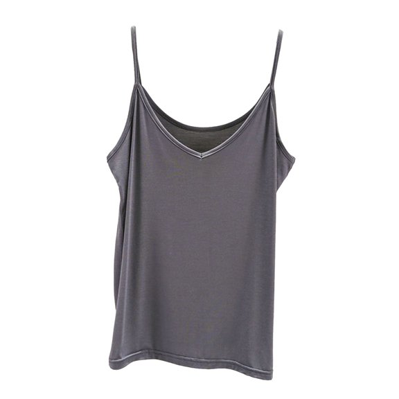 SHITINN Bra Camisoles for Women Long Womens Camisoles Women's Casual Camisole Tank Top for Home and Leisure Comfortable Strap Design Versatile Layering Soft Breathable Fabric All Season Wear