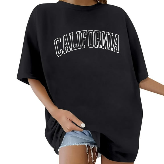 SHITINN Casual Women's Funny Graphic T Shirt Cute Lightweight Tee for Everyday Wear and Relaxatio Womens Shirt Women's Short Sleeve Tops Tunic Tops