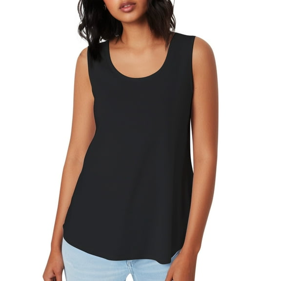 SHITINN Crop Tops with Designs Flare Ladies' Casual Fashion Tank Top Spaghetti Strap Camisole V Neck Sleeveless Breathable Fabric Spring/Summer Wear Multiple Colors