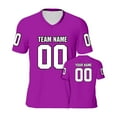 thumbnail image 1 of SHITINN Custom Football for Men Women TeamName Number Football Customized Sport Shirt Fans Tops for Women Short Sleeve Womens Tops Summer Shirts for Women 2025, 1 of 3