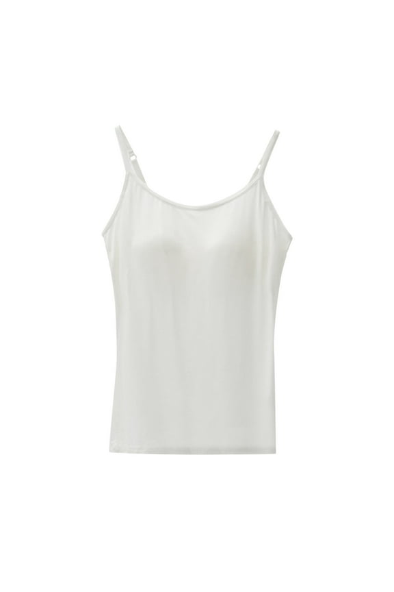 Lace Trim Top Top Spaghetti Strap Women with Chest Pads Five Fingers Without Steel Ring Bra Cups One Sports Camisole