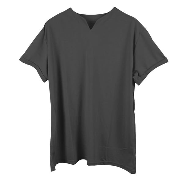 SHITINN Misses Long Sleeve Tops Women Business Attire Tops New Muscle Fitness Sport T Shirt for Men and Women Men's Elastic Short Sleeve Summer V Neck T Shirt
