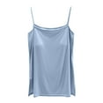 thumbnail image 1 of SHITINN Shelf Bra Camisole for Girls Crop Top Pack for Girls Women's Neck Sleeveless Knit Ribbed Fitted Casual Crop Tank Top, 1 of 5