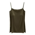 thumbnail image 1 of SHITINN Shelf Bra Camisole for Girls Crop Top Pack for Girls Women's Neck Sleeveless Knit Ribbed Fitted Casual Crop Tank Top, 1 of 5
