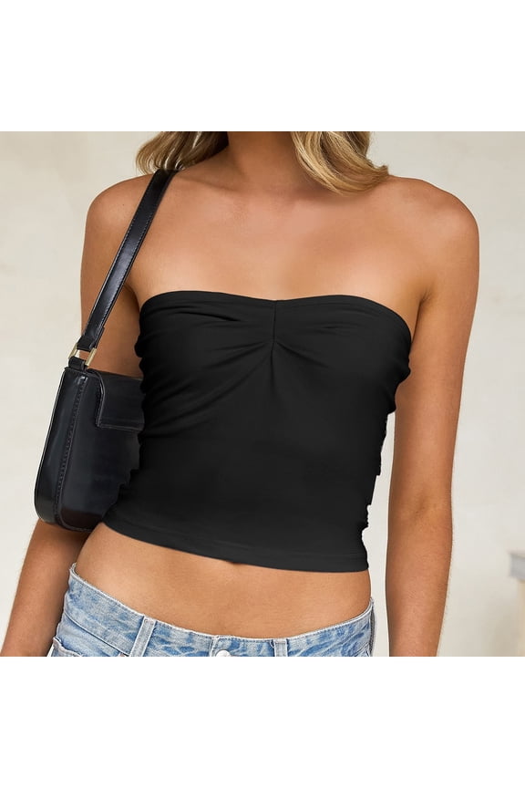 Spring and Summer Sweet and Spicy Wind Knitted Versatile Base Layer Racerback Top 1975 Crop Top 4x Women Top Active Yoga Tops for Women Fitted Cropped Shirt All The Things Camisole Women