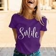 thumbnail image 1 of SHITINN T Shirts for Women Graphic Tee Clothes Summer Short Sleeve Top Shirt Women Short Sleeve Tops for Women Women Clothing, 1 of 4