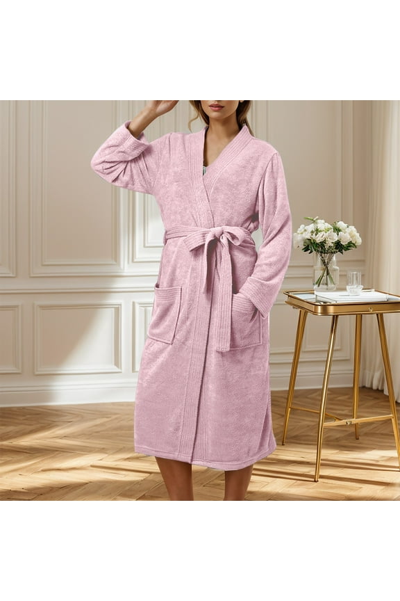Women's Bathrobe Absorbent Quick Drying Bathrobe Bathrobe Thin Long. Extra Long Robe Fancy Robes Womens plus Size Robes 2xx