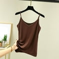 thumbnail image 1 of SHITINN Women's Casual Camisole Tank Top for Home and Leisure Comfortable Strap Design Versatile Layering Soft Breathable Fabric All Season Wear Forever21 Tops Extra Long Camisole for Women Womens, 1 of 2