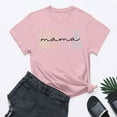 thumbnail image 1 of SHITINN Women's Fashion Alphabet Print Day Graphic T Shirt Blouses for Women Casual Short Sleeve Tops Spring Tops for Women, 1 of 3