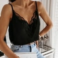 thumbnail image 1 of SHITINN Women's Fashion Printing Lace Splicing V-Neck Suspender Vest Top Blouse 3x Tops for Women Sleep Top Women 3x Tops Women Beach Top for Women Athletic Crop Tops Women 2xl Tops Neck Top Belle, 1 of 5