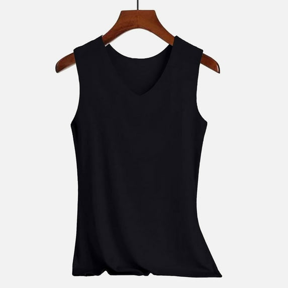 SHITINN Women's Silk Camisole V Neck Sleeveless Tank Top Comfortable Loungewear for Home Casual Wear Soft Breathable Stretchy Basic Layering Piece Seamless Top Womens Tops Camisole Womens to Tan Crop