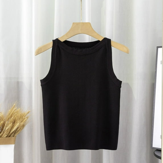 SHITINN Women's Sleeveless Tunic Tops Summer Basic Loose Solid Color Shirts Casual Tank Tee Big Tall Top Apricot Tops for Women Muscle Shirt Women Fitted Athletic Crop Tops Women Undershirt Top 3x