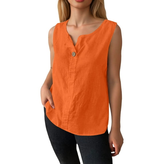 SHITINN Women's V Neck Button Down T Shirt Casual Summer Top Short Sleeve Womens Tops Shirt for Women Womens Summer Shirts