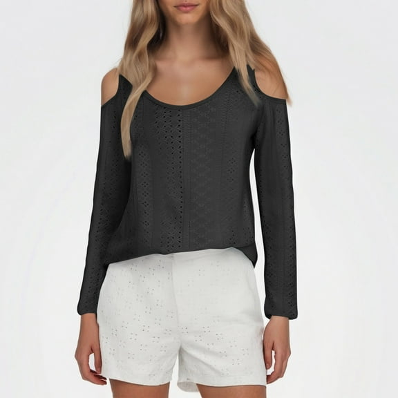 SHITINN Women's V Neck Raglan Sleeve T Shirt Casual Hollow Out Design for Outdoor and Home Wear C Short Sleeve Shirts for Women Women's Clothes Spring Tops for Women